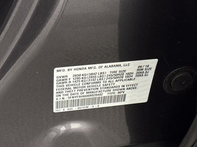 2019 Honda Pilot Touring 7 Passenger