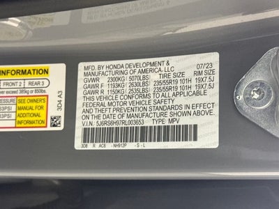 2024 Honda CR-V Hybrid Sport Touring