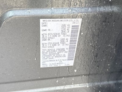 2013 Nissan Pathfinder S