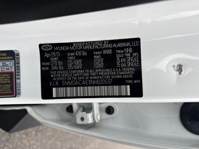 2022 Hyundai Tucson SE