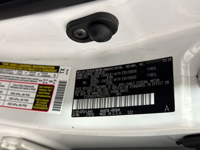 2021 Toyota Highlander Hybrid Platinum