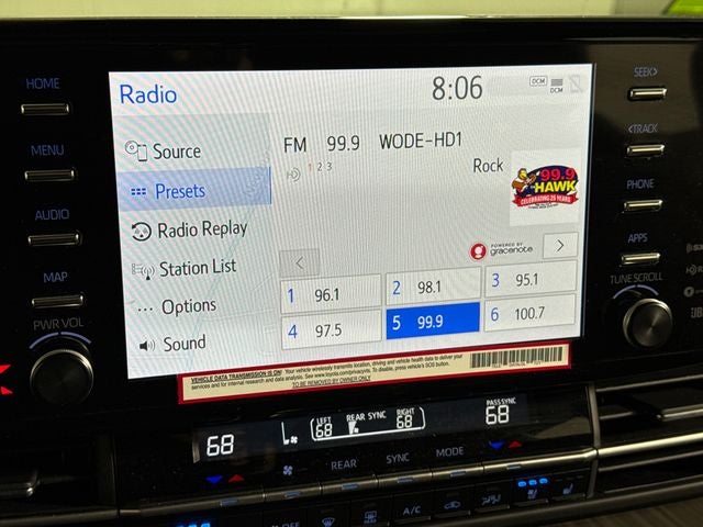 2024 Toyota Sienna Platinum 7 Passenger