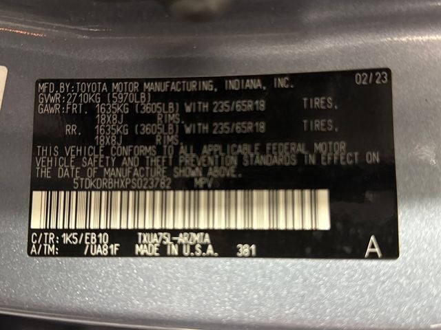 2023 Toyota Highlander XLE