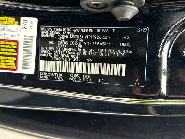 2023 Toyota Sienna XLE 7 Passenger