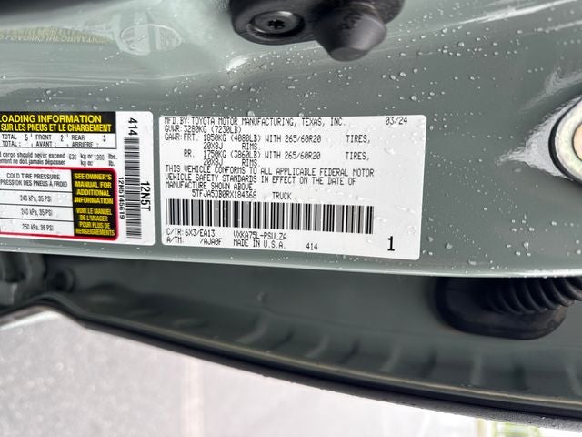 2024 Toyota Tundra Limited