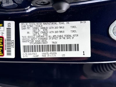 2024 Toyota Tundra SR5