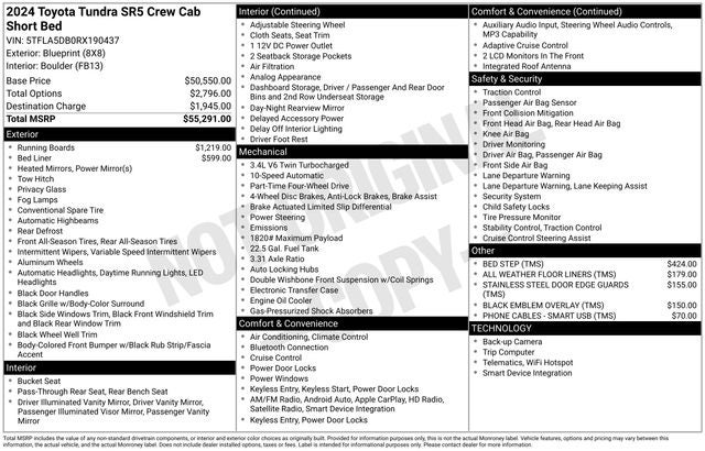 2024 Toyota Tundra SR5