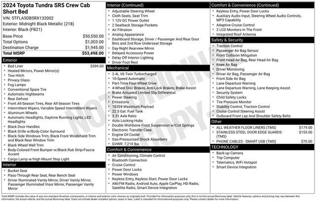 2024 Toyota Tundra SR5