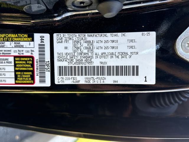 2025 Toyota Tundra SR5