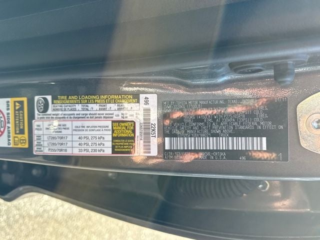 2011 Toyota Tundra Grade