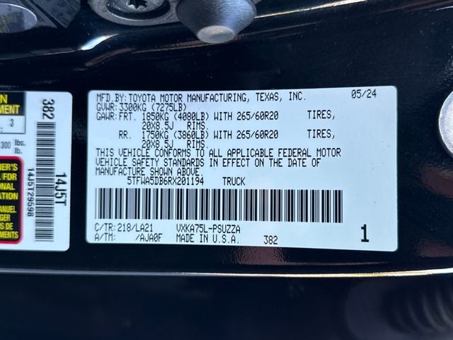 2024 Toyota Tundra Platinum