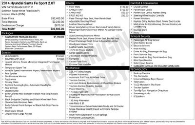 2014 Hyundai Santa Fe Sport 2.0T
