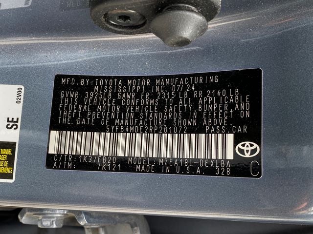 2024 Toyota Corolla LE