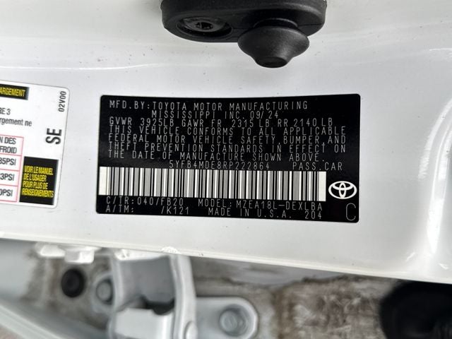 2024 Toyota Corolla LE