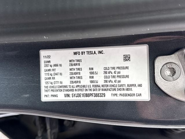 2023 Tesla Model 3 Long Range