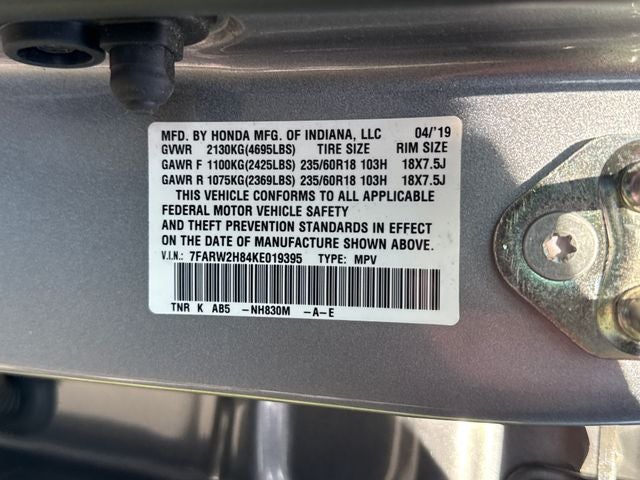 2019 Honda CR-V EX-L