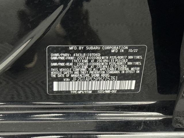 2023 Subaru Crosstrek Premium