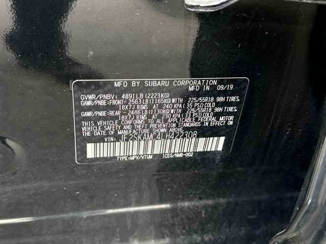 2020 Subaru Forester Sport