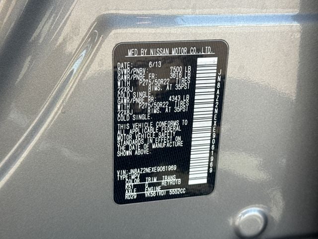 2014 INFINITI QX80 Base