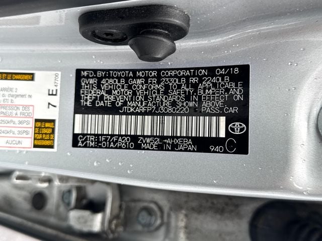 2018 Toyota Prius Prime Plus
