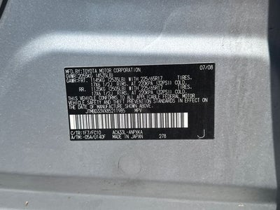 2008 Toyota RAV4 Base