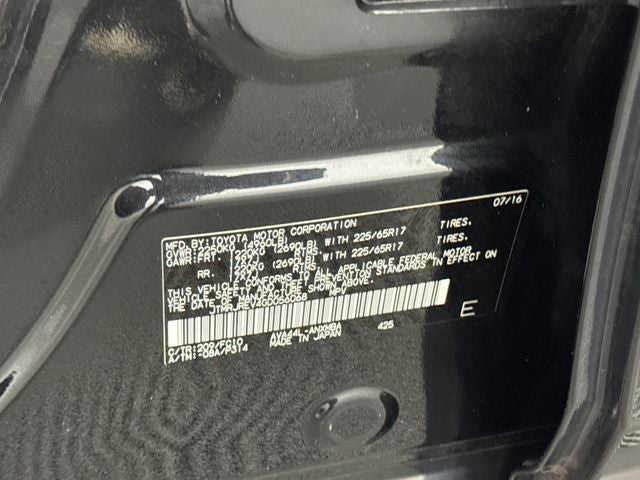 2016 Toyota RAV4 Hybrid XLE