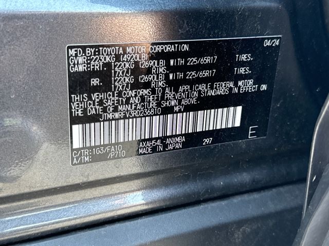 2024 Toyota RAV4 Hybrid XLE
