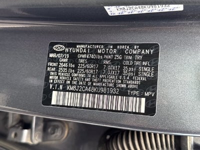 2019 Hyundai Tucson SE