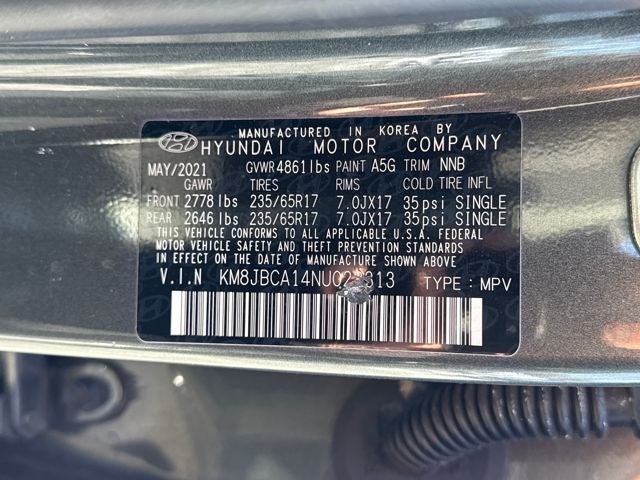 2022 Hyundai Tucson Hybrid Blue