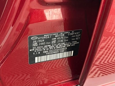 2025 Hyundai Sonata Hybrid SEL