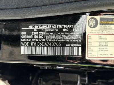 2013 Mercedes-Benz E-Class E 350 4MATIC®
