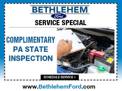 Complimentary PA State Safety Inspection